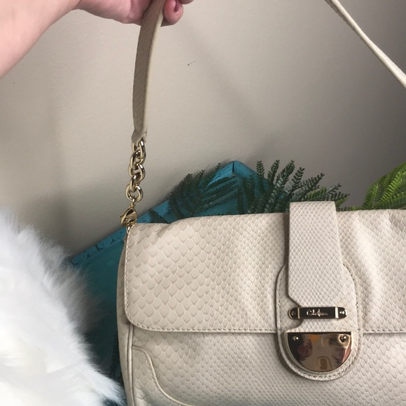 Leather Cream Cole Haan Should Bag - Picture 3 of 8